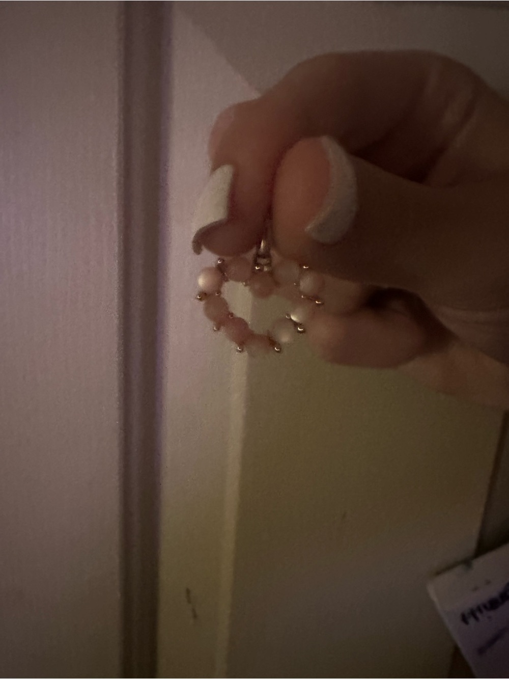 Delicate Pink Kendra Scott pendant